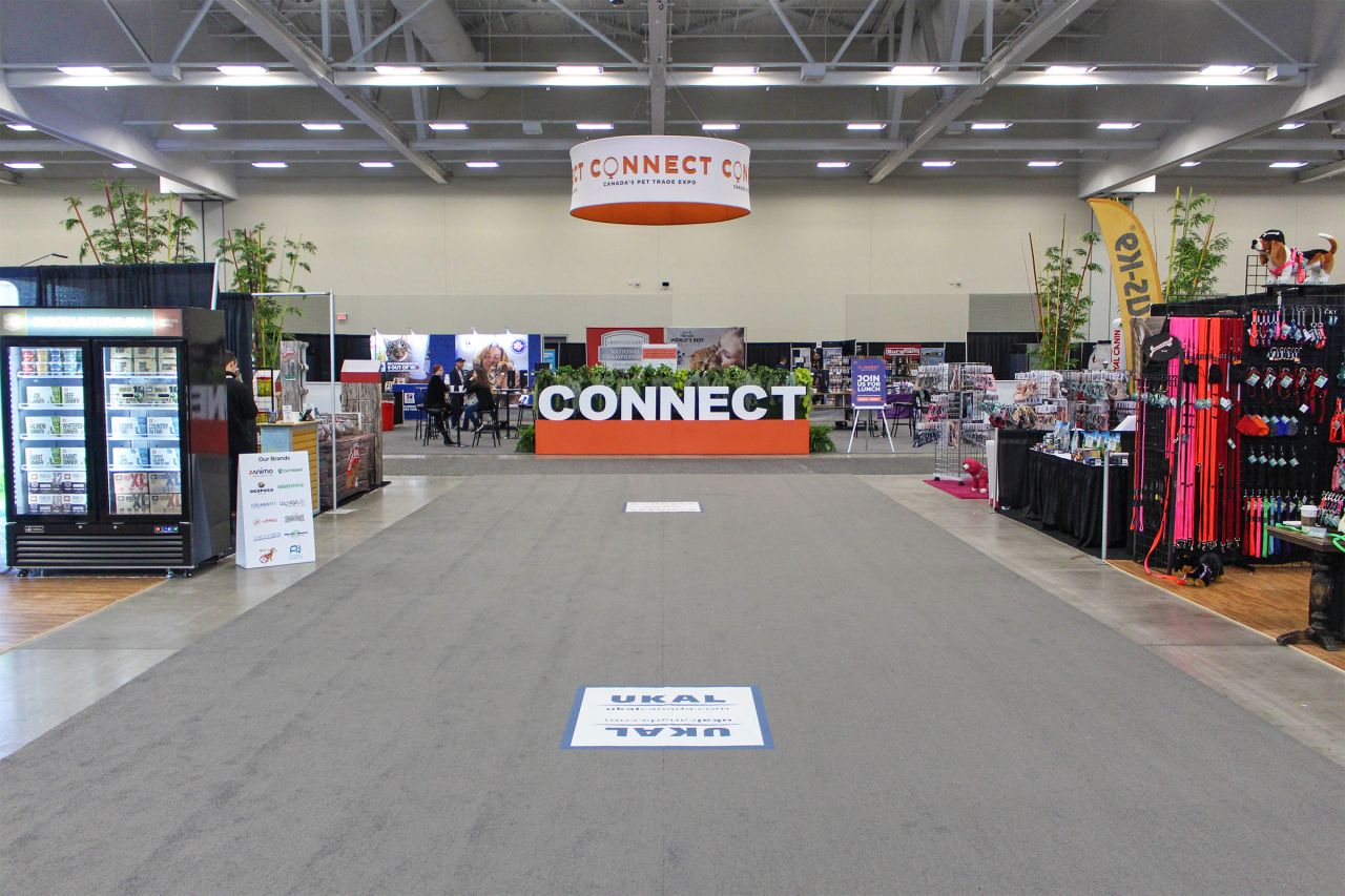 Connect — Canada's Pet Trade Expo show floor